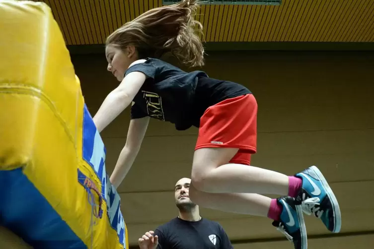 Alle möglichen Sportarten soll die Sport-Klasse der Realschule Plus Kandel kennenlernen. 