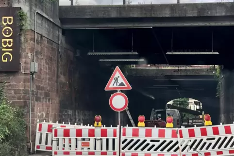 Bis Freitag gilt die Sperrung. 
