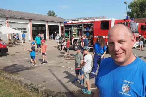 Werbetag für die Bambinifeuerwehr Rieschweiler-Mühlbach, 23.7.21: 