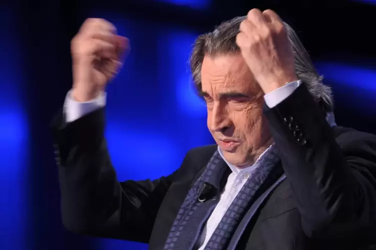 Manches ist halt wirklich zum aus der Haut fahren: Riccardo Muti bei einemFernsehauftritt 2016.