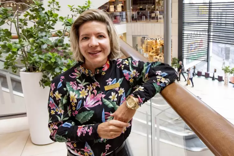 ECE-Centermanagerin Sabine Friedrich.