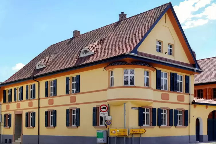 Bis 1971 eine Tintenfabrik: das gesuchte Geb&auml;ude in Waldsee.