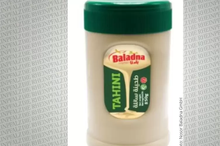 Einige Stichproben der Tahini-Paste waren mit Salmonellen belastet. 