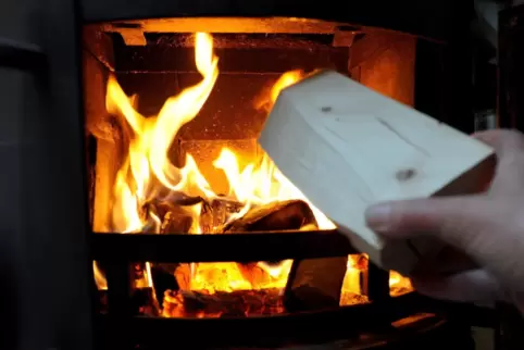 Holzverbrennung setzt Feinstaub frei. 