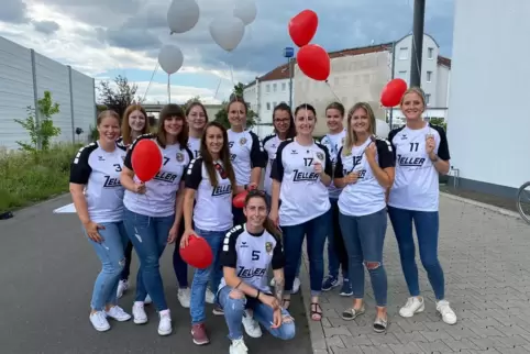Der Zusammenhalt bei den Handballerinnen der HSG Mutterstadt-Ruchheim ist groß.