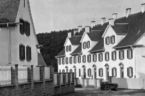 Die Wohnsiedlung Am Alberichsberg war die erste Stadterweiterung. Die Bebauung begann 1923. 