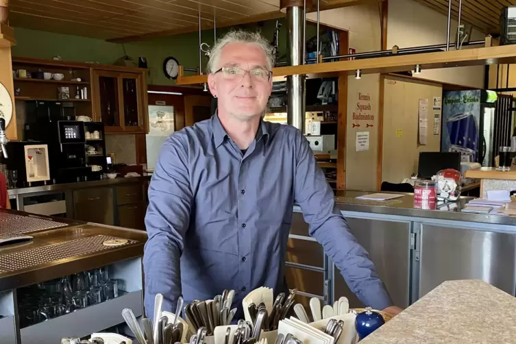 Der neue P&auml;chter Dirk Fibitz. 