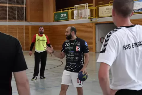 HSG-Co-Trainer Mohamed Subab will bei dem dreitägigen Turnier in Viernheim einiges ausprobieren. 