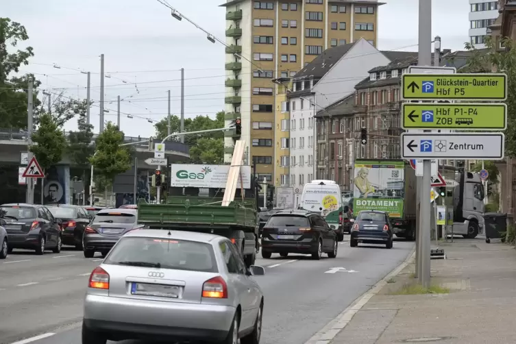 Auf dem Parkring floss der Verkehr ebenfalls recht normal.