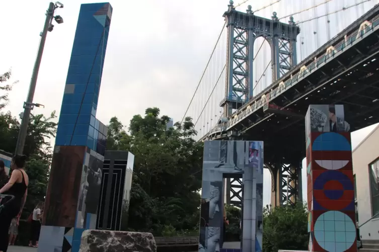 Könnte für Touristen bald wieder möglich sein: Besuch des Brooklyn Bridge Parks in New York. 