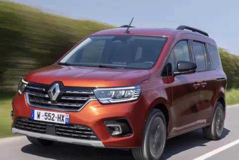 Wichtigste Renault-Neuheit des Jahres: der geräumige Kangoo. 