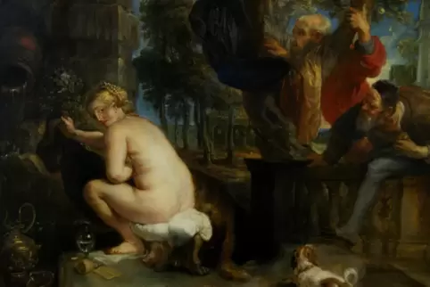 Bedrängte Unschuld: „Susanna und die Ältesten“ von Peter Paul Rubens. Das vermutlich 1618 entstandene Gemälde wird heute in der 