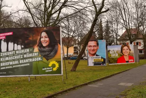 CDU will weniger Wahlplakate und damit das Klima schützen. 