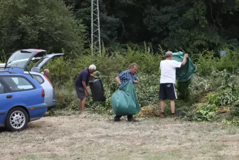 In der nächsten Woche werden auf dem Gelände der Firma Rieger keine Grünabfälle angenommen.