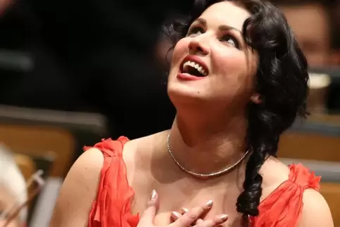 Ohne sie geht es in Salzburg nicht: Anna Netrebko gibt dieses Mal die „Tosca“. 