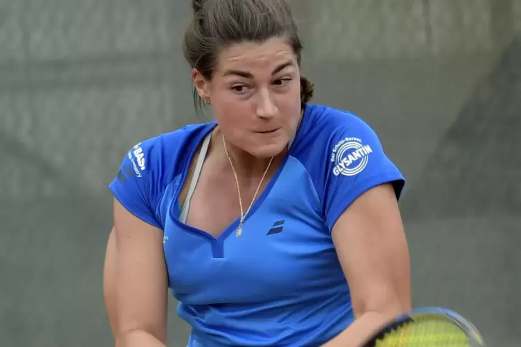 Siegte im Matchtiebrak: Nora Niedmers (BASF TC).