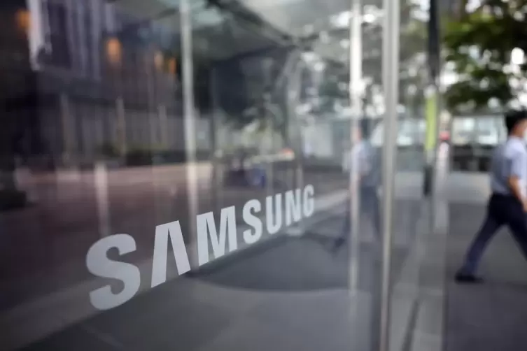 „Samsung-Republik“ wird Südkorea auch genannt. Hier der Eingang zum Hauptsitz von Samsung Electronics in Seoul. 
