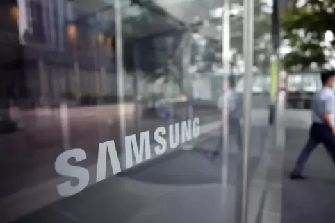 „Samsung-Republik“ wird Südkorea auch genannt. Hier der Eingang zum Hauptsitz von Samsung Electronics in Seoul. 