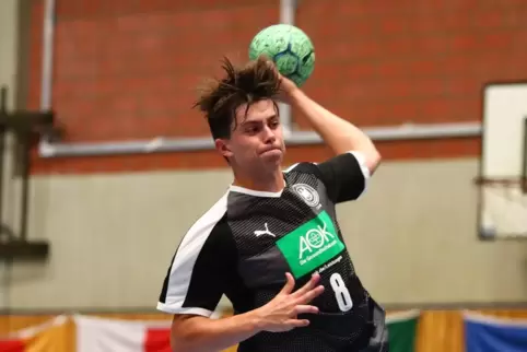 Gil Kunkel im DHB-Trikot. 
