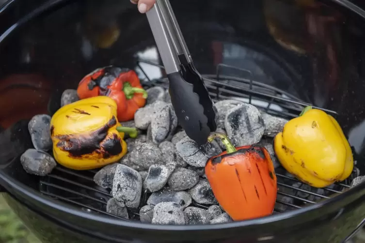 Morgen Paprika vom Grill.