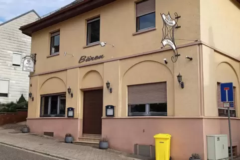 Er ist wieder zu haben. Das Gasthaus Bären sucht einen neuen Wirt.