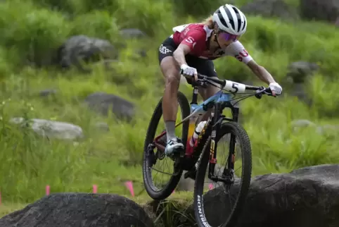 Am Wochenende werden mehrere Mountainbike-Touren angeboten.