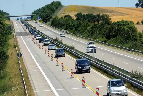 Die A 63 wird in den nächsten drei Monaten zwischen Winnweiler und Göllheim saniert.
