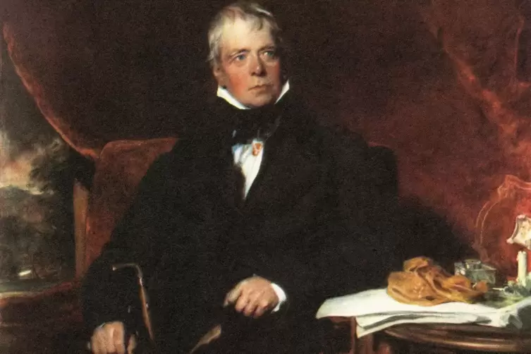 Geschichtsschreibung höherer Art: Sir Walter Scott, hier auf einem Bild von Sir Thomas Lawrence. 