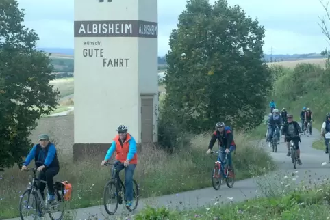Beliebt: der Zellertalradweg, hier beim jährlichen Sattelfest.