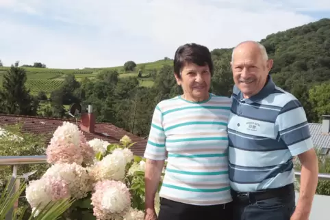 Lernten sich im Kino in Bad Bergzabern kennen: Annemarie und Willi Simon.