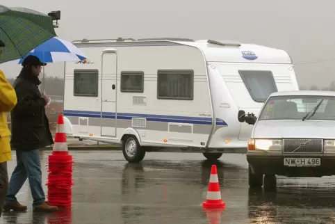 Caravan-Training gehörte zu den Angeboten des ADAC-Ortsclubs Kandel.