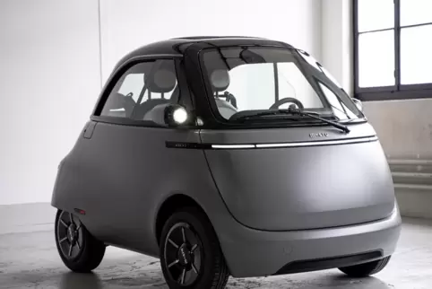 Der Microlino soll als Elektro-Kleinstwagen dem BMW Isetta der 1950er-Jahre nachfolgen. 
