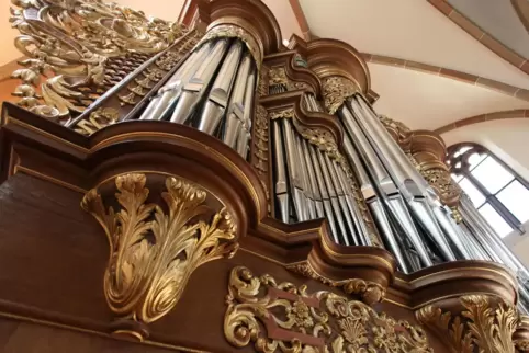 Auch an der Orgel in der Landauer Stiftskirche erklingt die Toccata.