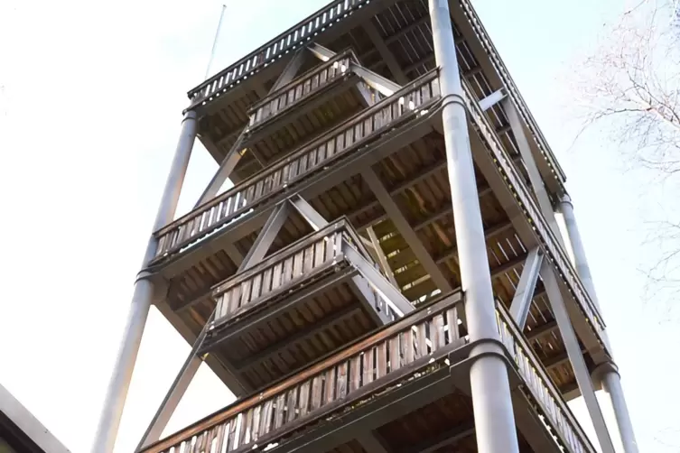 Der Eckkopfturm bei Deidesheim.