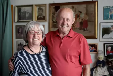 Genießen jetzt Ruhe und Reisen: Elfriede und Karl-Heinz Hauck. 