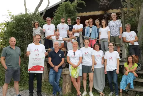 So gut wie starklar: das Organisationsteam des Sattelfestes.