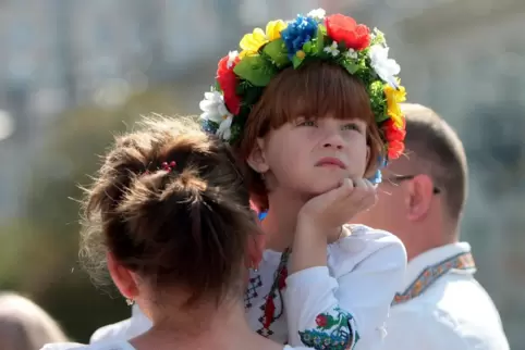 Die meisten Ukrainer sind stolz aif ihr Land und das bisher Erreichte. 