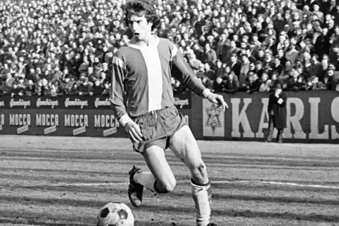 Topstürmer in den 1970er-Jahren: Harry Erhart aus Münchweiler, der in 134 Zweitligaspielen 57 Tore schoss.