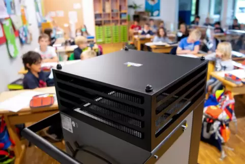 Nächste Woche startet die Schule: Luftfilteranlagen sollen den Unterricht sicherer machen. 