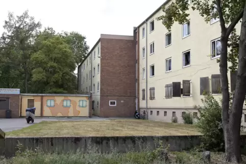 Ein Blick auf die Wohnblöcke in der Bayreuther Straße.