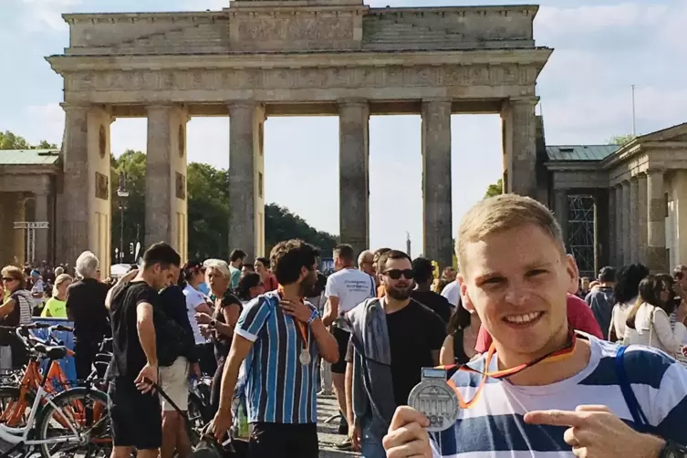 Hat beim Berlin-Marathon 2018 Blut geleckt: Erik Lemke aus Herschweiler-Pettersheim. 