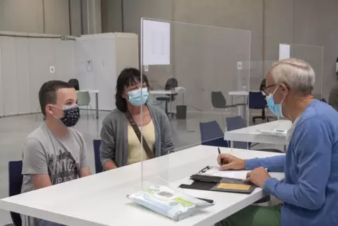Familien können noch bis 9. September gemeinsam zur Erstimpfung nach Wörth kommen. 