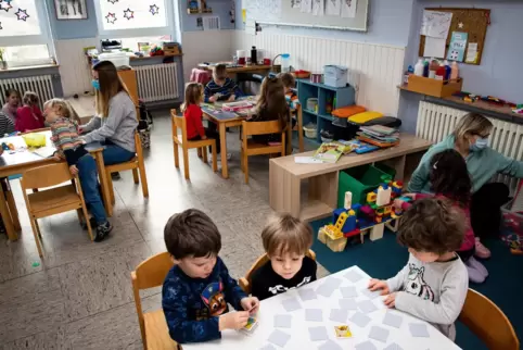 Verbandsbürgermeister Björn Bernhard hätte gerne, dass die Verbandsgemeinde die Kindergärten übernimmt. Das Foto entstand im Bec