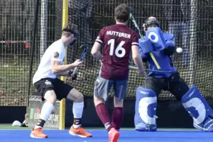 Beim letzten Gastspiel des Münchner SC auf dem Jahnplatz im Oktober 2020 bekam TG-Keeper Oliver Scharfenberger viel zu tun. Die 
