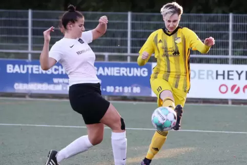Torgefährlichkeit über die Krise gerettet: Gina Reichling (rechts).