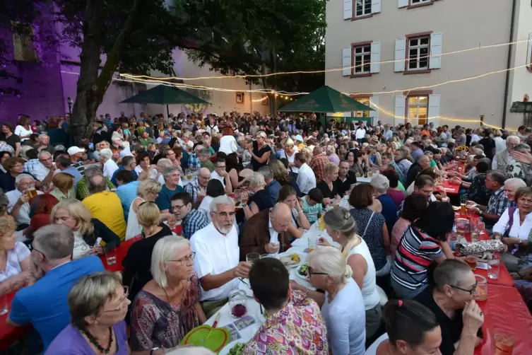 Vor fünf Jahren: Altstadtfest im Paradiesgarten.