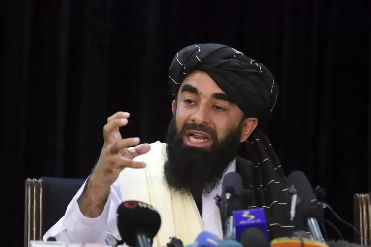 Gibt sich versöhnlich: Taliban-Sprecher Sabiullah Mudschahid.