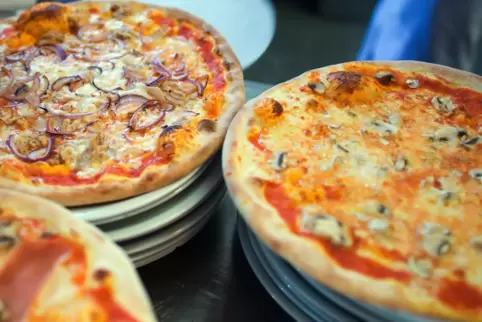 Die Pizza landete leider nicht im Magen. 