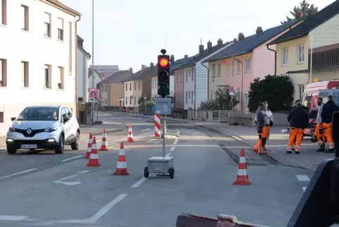 Jetzt wird zwischen Gleiwitzstraße und Schlachthofstraße gebaut.