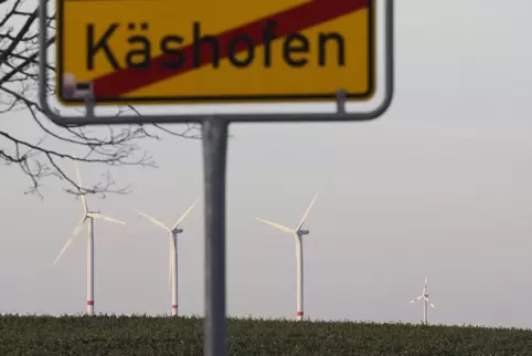 2015 sprach sich die Mehrheit der Käshofer gegen Windräder auf ihrer Gemarkung aus.